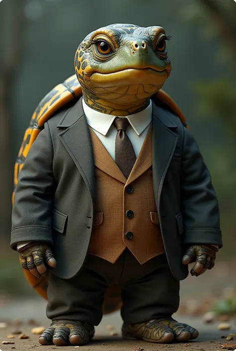 Turtle in a suit 