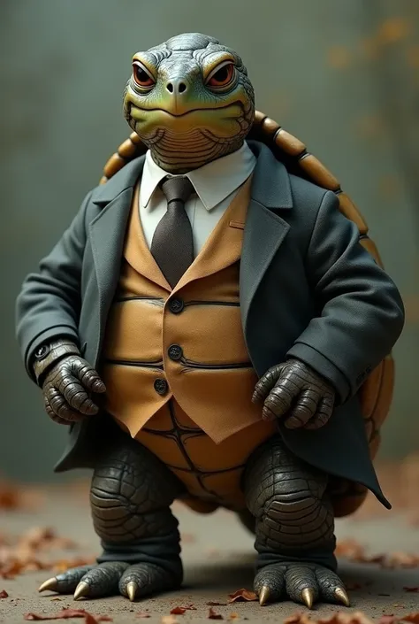 Turtle in a suit 