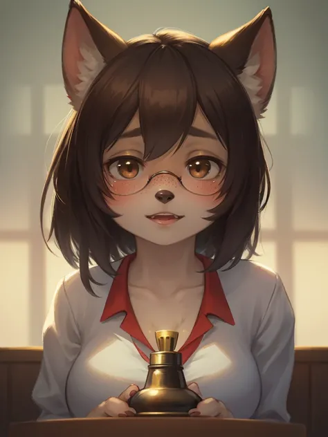 creepy geeky raccoon dog aunt , (Freckles:0.9) , Disheveled hair , loose body , Disheveled neat school uniform , sit , Teacher, Look glimpse my messy skin , Strange appearance , playing Silicon plug
, ( soft focus , Shallow focus , soft light , Cross Proce...