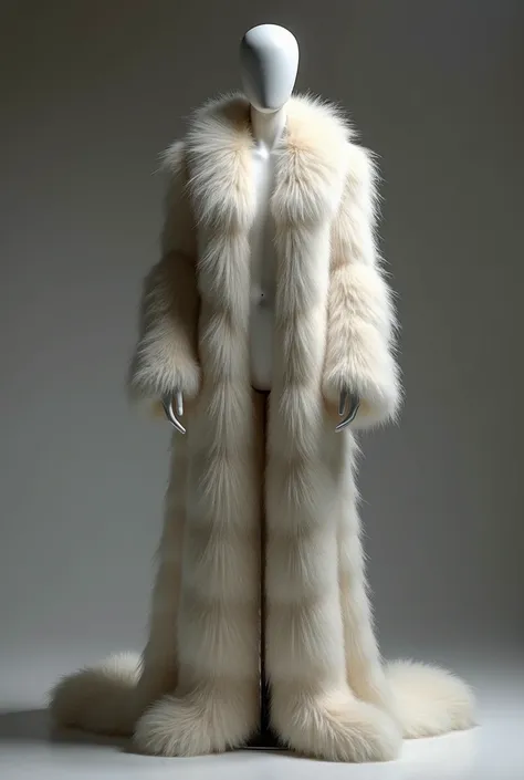 Faux fur mannequin 