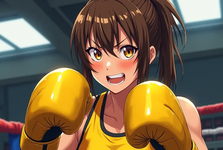 Misaka Mikoto、boxing、boxingグローブ:1.5、UHD, retina, masterpiece, ccurate, anatomically correct, textured skin, super detail, high details, high quality, best quality, highres, 4K, (Amazing. Super high quality. Super beautiful. Super detailed. Perfect face. Pe...