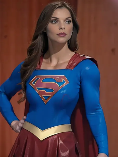 supergirl with a sexy body, beauty