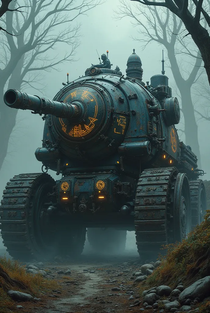 a magic tank from dark fantasy