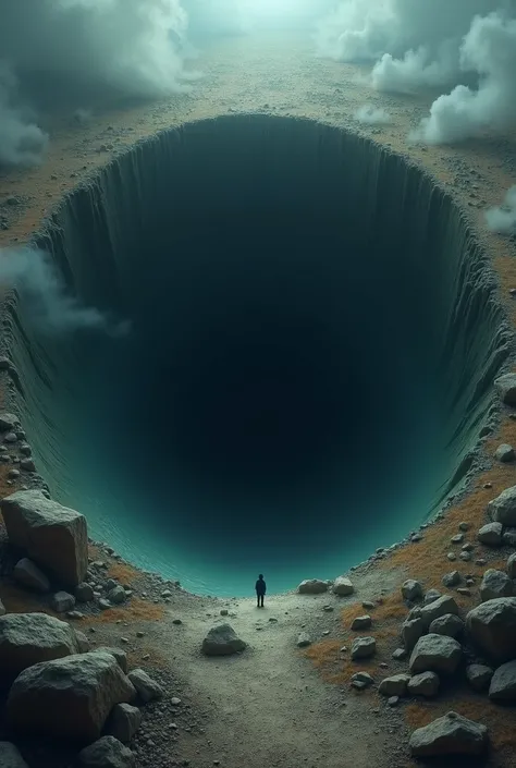 An endless hole with legend and mystical powers and mystery