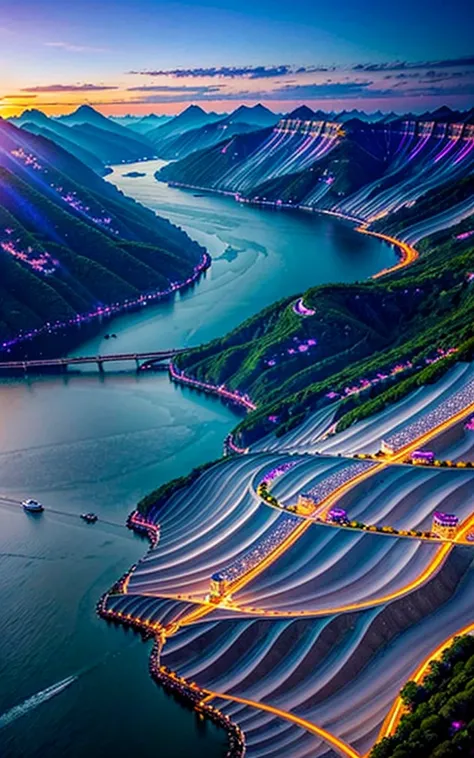 Spectacular views、 Future Cities 、god秘的、 Vivid 、 is glittering、 magic 、 Surrealism 、god々、 amazing、Little Star, beautiful view, Inspiring Scenery, Spectacular Scenery ,Breathtaking Scenery , amazing風景, Emotionally Shaking Scenery,Charming landscape,Impressi...