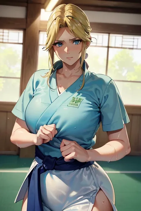  masterpiece 
(woman,The facial expression is accurate,Anime style face,Greenish blue eyes )
Group
((The location is a judo hall.))
((The location is a judo hall in summer))
((((womanは授業を受けている))))
8k((((Judo))))
8k(((Wet)))
((Staring at me))
Emphasize the ...