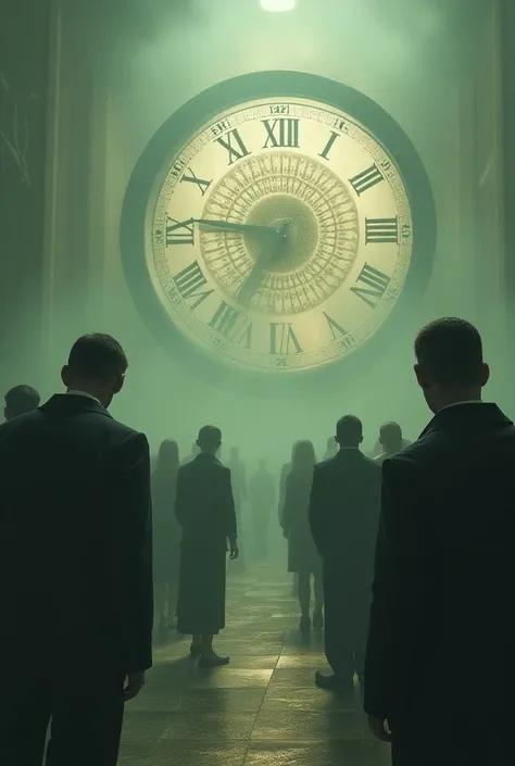 People who lose themselves in time, Show clock in background 