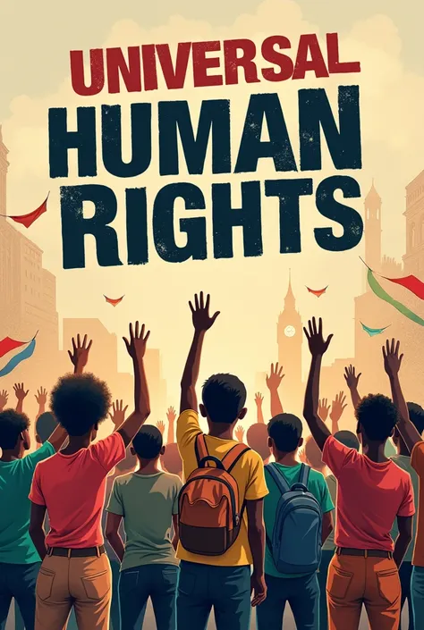 Slogan about human rights 
