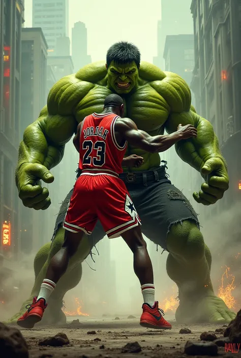 Michael jordan vs the hulk