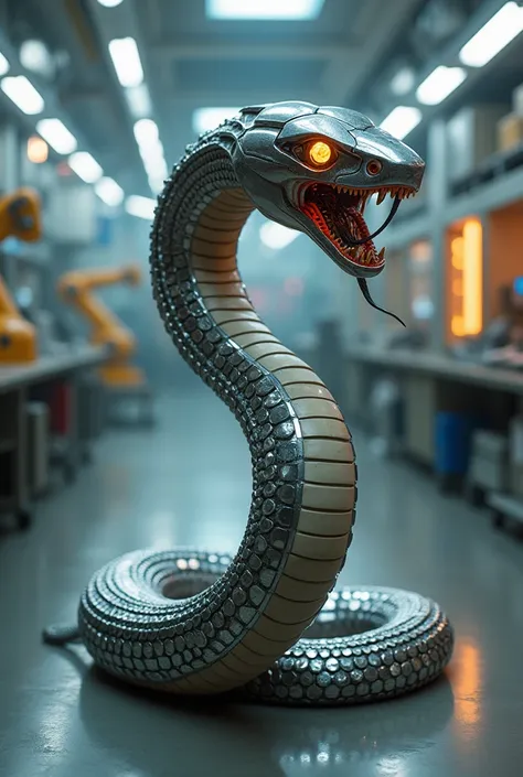 Make hybrid of snake robot