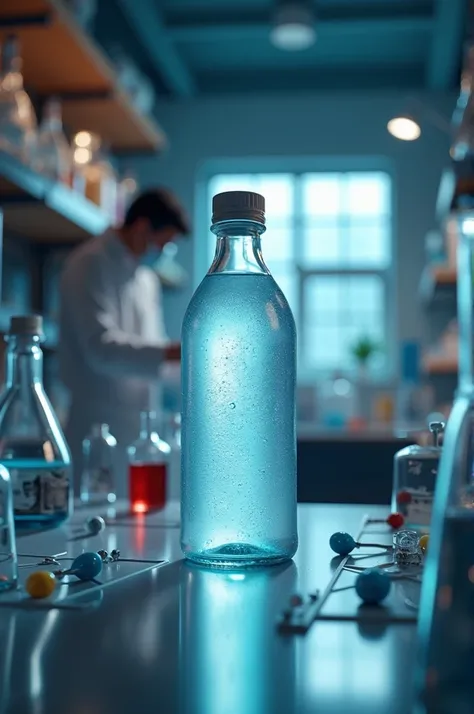 inside a bustling science lab, Iso, a tiny bottle of isopropyl alcohol, dreamed of making a difference.