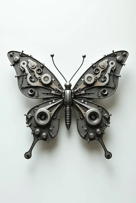 BUTTERFLY MADE WITH BOLTS 