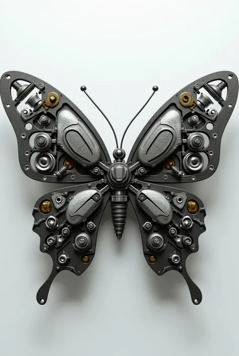 BUTTERFLY MADE WITH BOLTS 