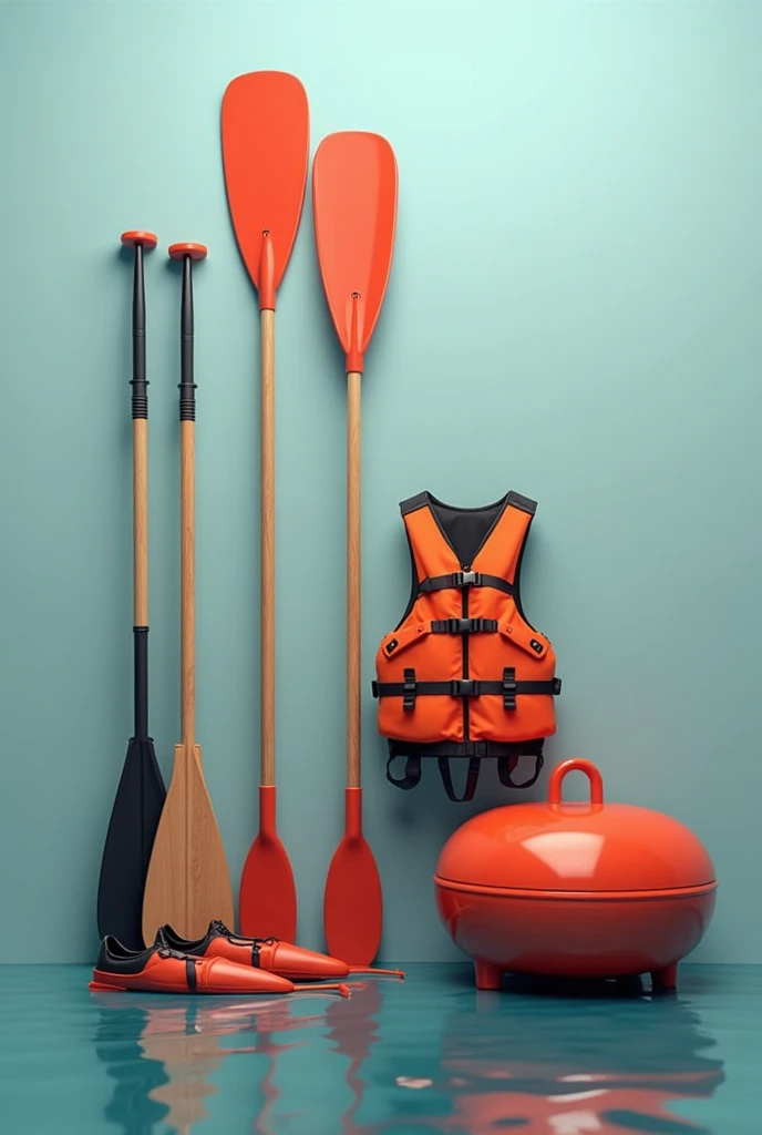 Equipment of Rowing and canoe kayak sport