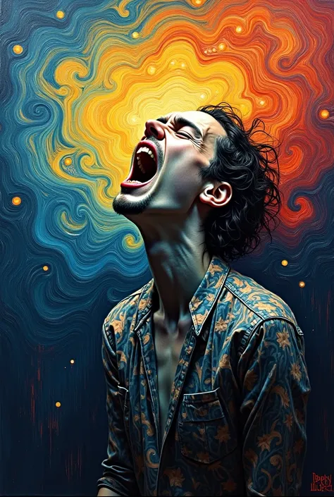 Vincent Hugo artwork the scream