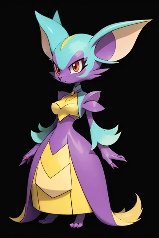 Female creature icecream pokemon v style 