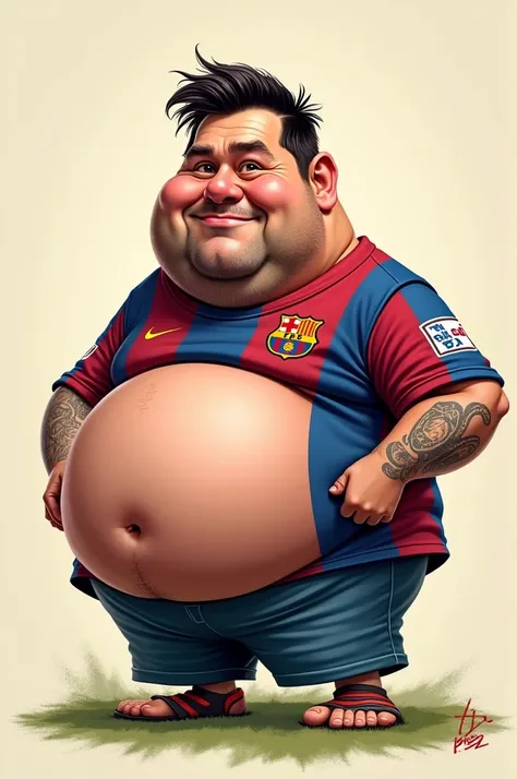 Fat Lionel Messi 