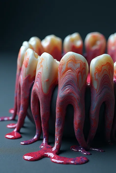 Staining teeths