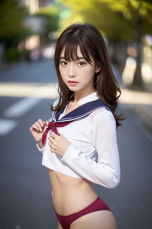 (​masterpiece:1.3), (8k, Photorealistic, Raw photography, Top image quality: 1.4), japanes, (1girl in), beauitful face, (Lifelike face), Beautiful hairstyle, realisticeyes, Eyes in Beautiful Details, (real looking skin), Beautiful skins, enticing, 超A high ...