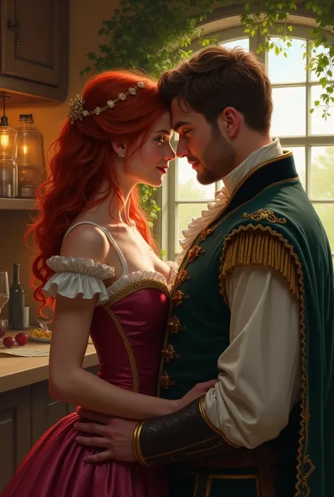 A Duke falls in love with a red-haired rebellious employee at the inn