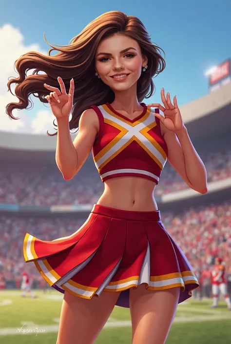 victoria justice cheerleader