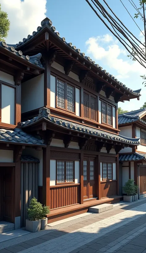 Tokugawa-era Japanese Town House