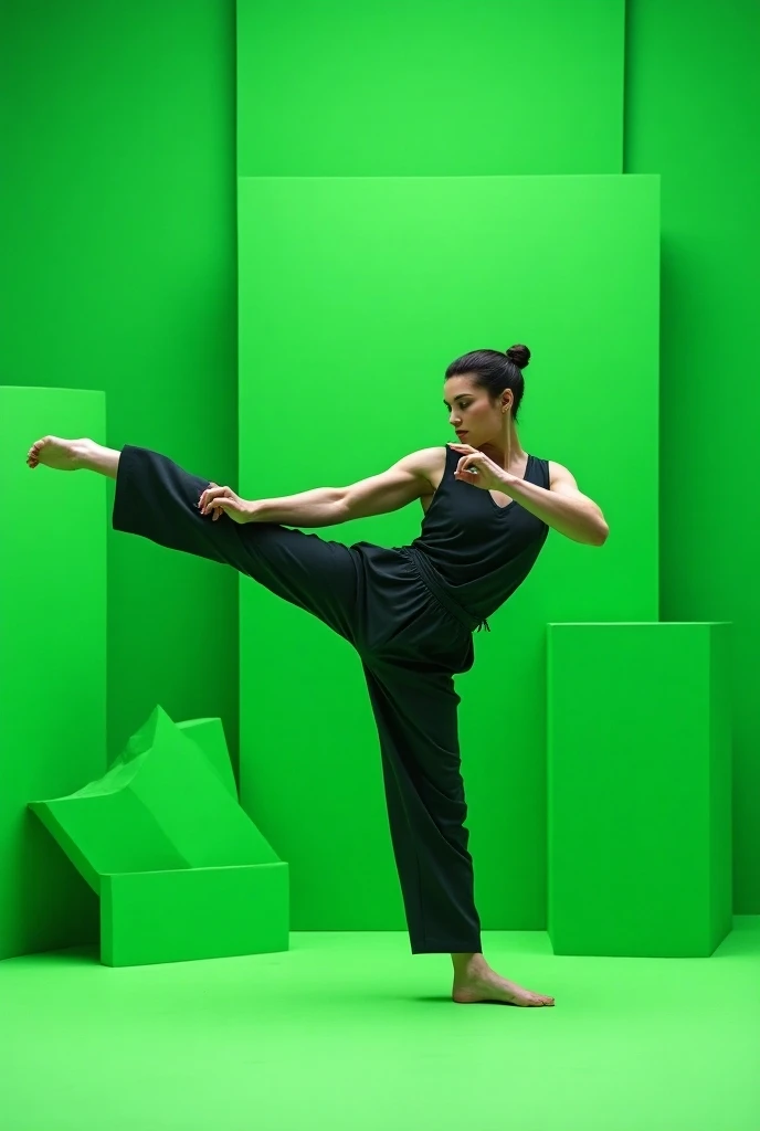 Savate green and square theme 