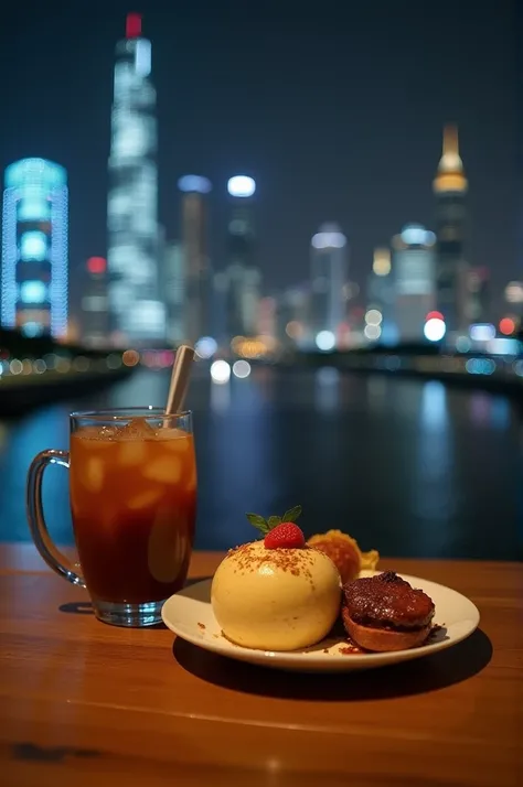 I only had to leave the dessert and hands, so my face didnt come out, and I couldnt reveal my personal information, so the place was at night outside of a high-rise apartment in Gangnam, and the view of Han River wasnt too pictorial, so it wasnt too much l...