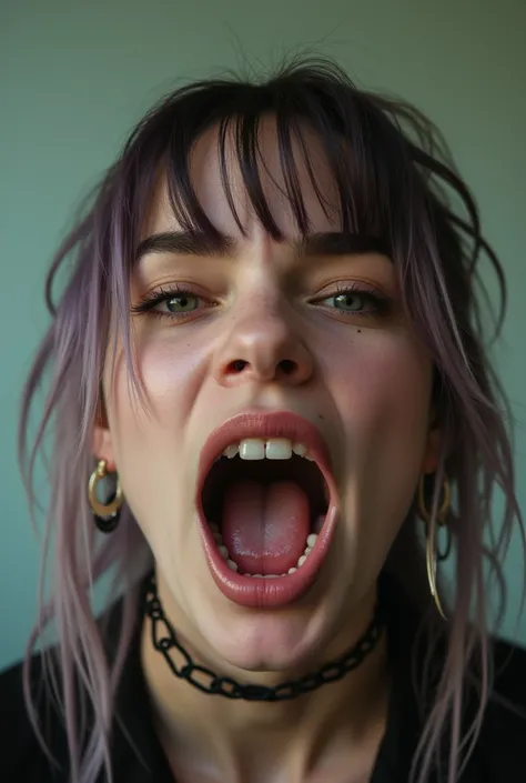 Billie eilish make lewd face