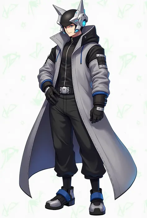 Robin from Honkai: Star Rail, standing up, wearing helmet and jacket