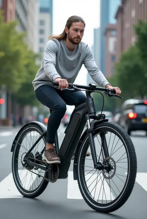 Give me images about the rechargeable bicycles with kinetic energy being charged 

