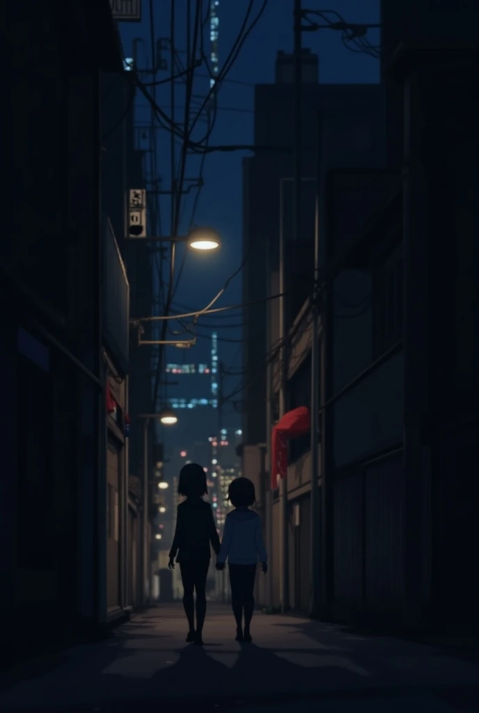 *As you walk alongside Hikari through the bustling streets of Tokyo, the light from the streetlamps reflects off the skyscrapers that are lit up by neon lights. The night is cool and quiet, with only the sound of crickets and the distant hum of traffic. Af...