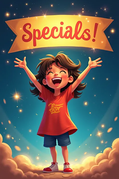 Visuals: The  character stands proudly with a big smile, surrounded by stars and sparkles. A banner above says, "I am Special!"
Narration: "Do you know something? You are special! Theres no one else exactly like you, and thats what makes you amazing!"
