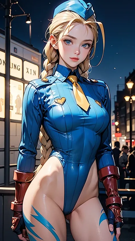 (masterpiece, best quality, incredibly absurdres, perfect anatomy, anatomically correct, perfect depiction, extremely detailed illustration, beautiful illustration), expressive eyes, perfect cool beauty face, (solo, mature:1.1, adult, 1girl), cammy white, ...