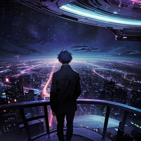 city of the future 、there is no one but a boy、alone、