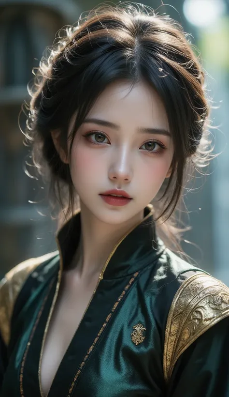 a close up of a girl , detailed hair , big booobs ,  shadowbringers cinematic, 4 k detail fantasy, a beautiful fantasy empress, game cg, xianxia fantasy, xianxia hero, 2. 5 d cgi anime fantasy artwork, cinematic goddess close shot, ruan jia and artgerm, wo...