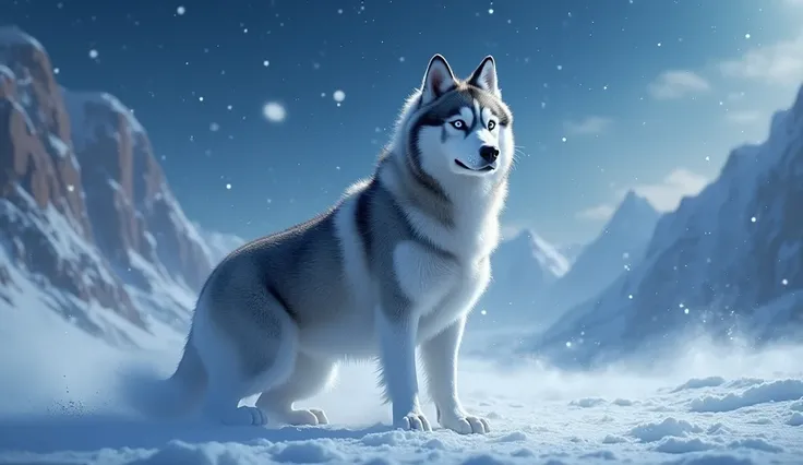 husky🌨🌃🌃🌃