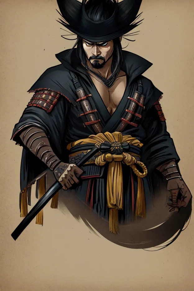 cuervo samurai