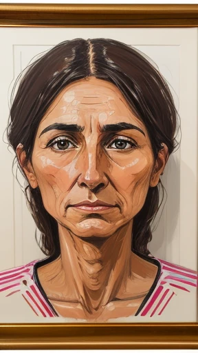 A 30-year-old Auerbach woman focused on her face