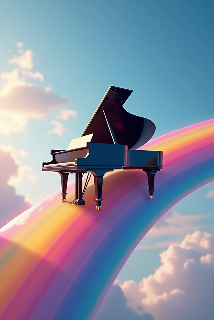 PIANO ON A RAINBOW