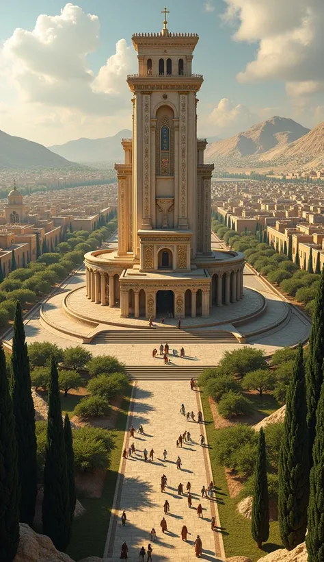 Solomon&#39;s temple,  in the Old Testament , according to biblical context ,  with the dimensions of the Bible, I&#39;m 8k. 