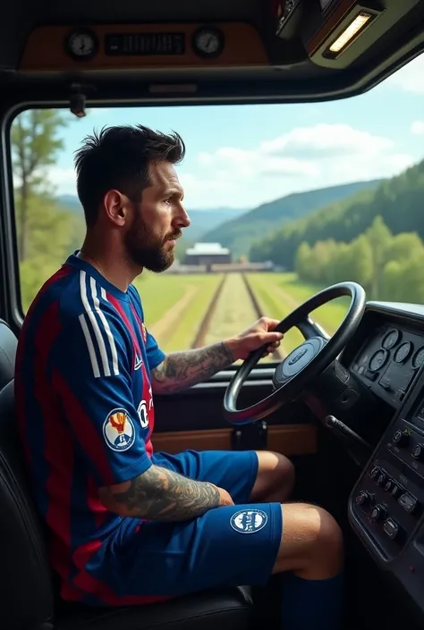 Messi driving the train