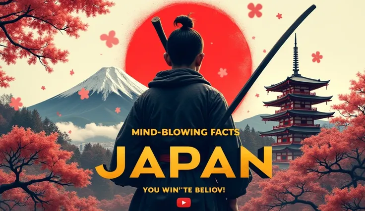 **Thumbnail Prompt:**

For your YouTube historical channel, create an eye-catching thumbnail with the following elements:

1. **Background**: A striking image of Japan’s iconic Mount Fuji, combined with images of ancient temples or futuristic cityscapes to...