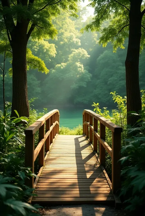 Wheelchair ramp in the middle of nature, The ramp 