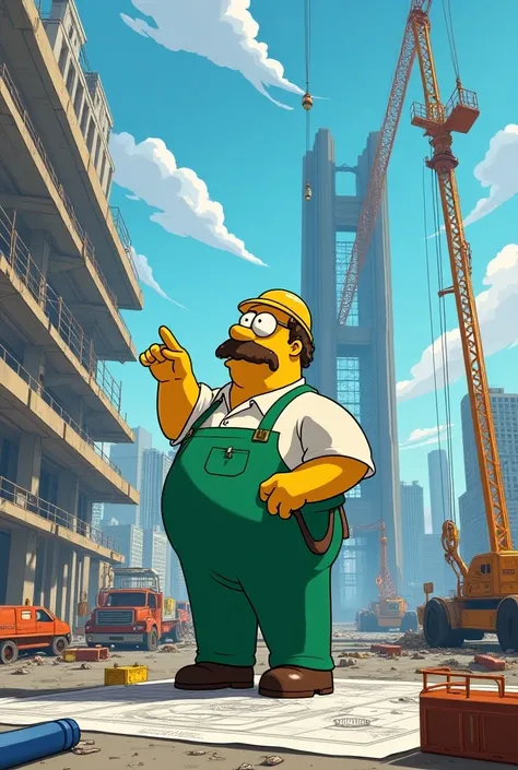 Apu Simpsons civil engineer