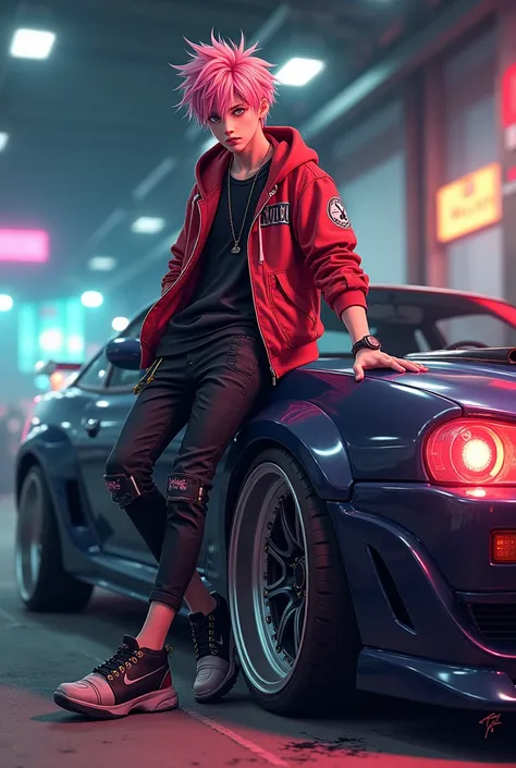 Cool anime boy like car