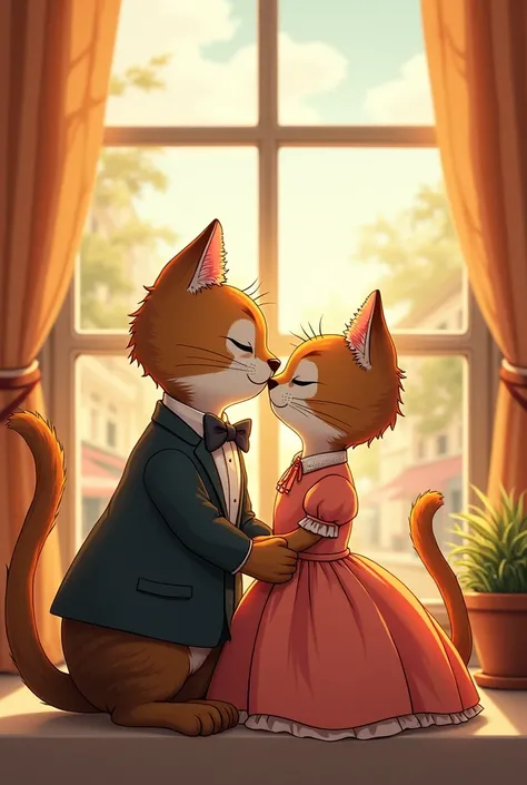 A Purrfect Union

By the end of the festival, everyone knows them as the most stylish and inseparable couple.

They now appear everywhere together—Cat A still in his bowtie, Cat B in her favorite dress.

Whether lounging by a sunny window or strolling thro...