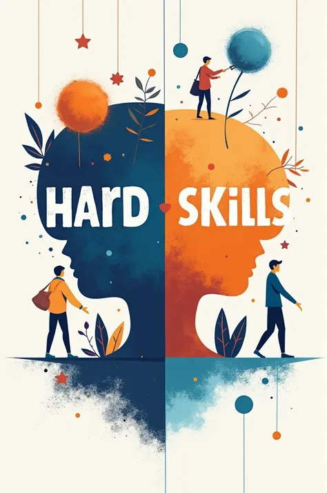 I need an image with the titles exposed 
About hard skills x soft skills 