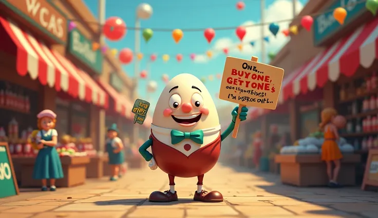 Humpty Dumpty had a big sale,  
With discounts and goodies, oh, what a tale!  
“Buy one, get one, come join the fun,  
At Humpty Dumpty’s, there’s something for everyone!”