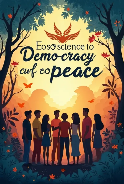 MAKE A POSTER WITH A MESSAGE REFERRING TO COEXISTENCE
DEMOCRACY AND CULTURE OF PEACE.